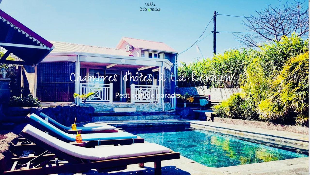 La Villa Citronnier Petite Île Dış mekan fotoğraf